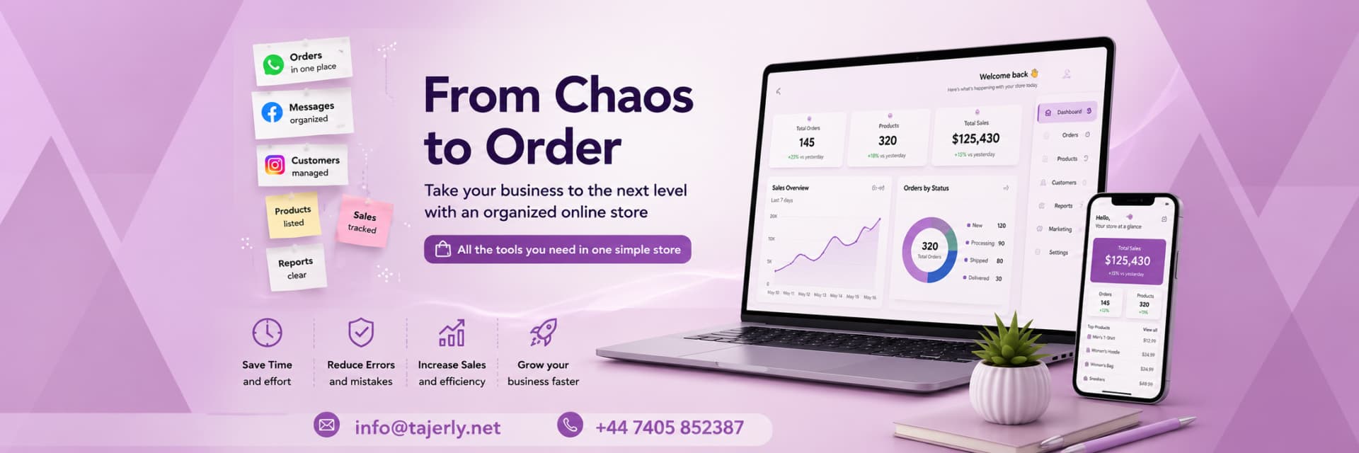 From Chaos to Order How Tajerly Helps Organize Syrian Businesses Online